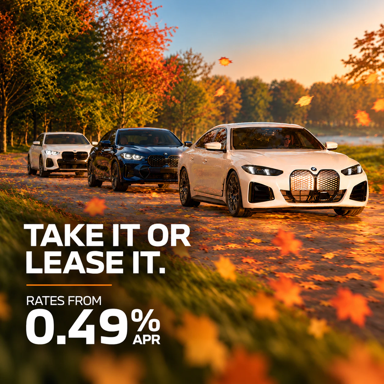 Autumn BMW Drive with Lease Offer