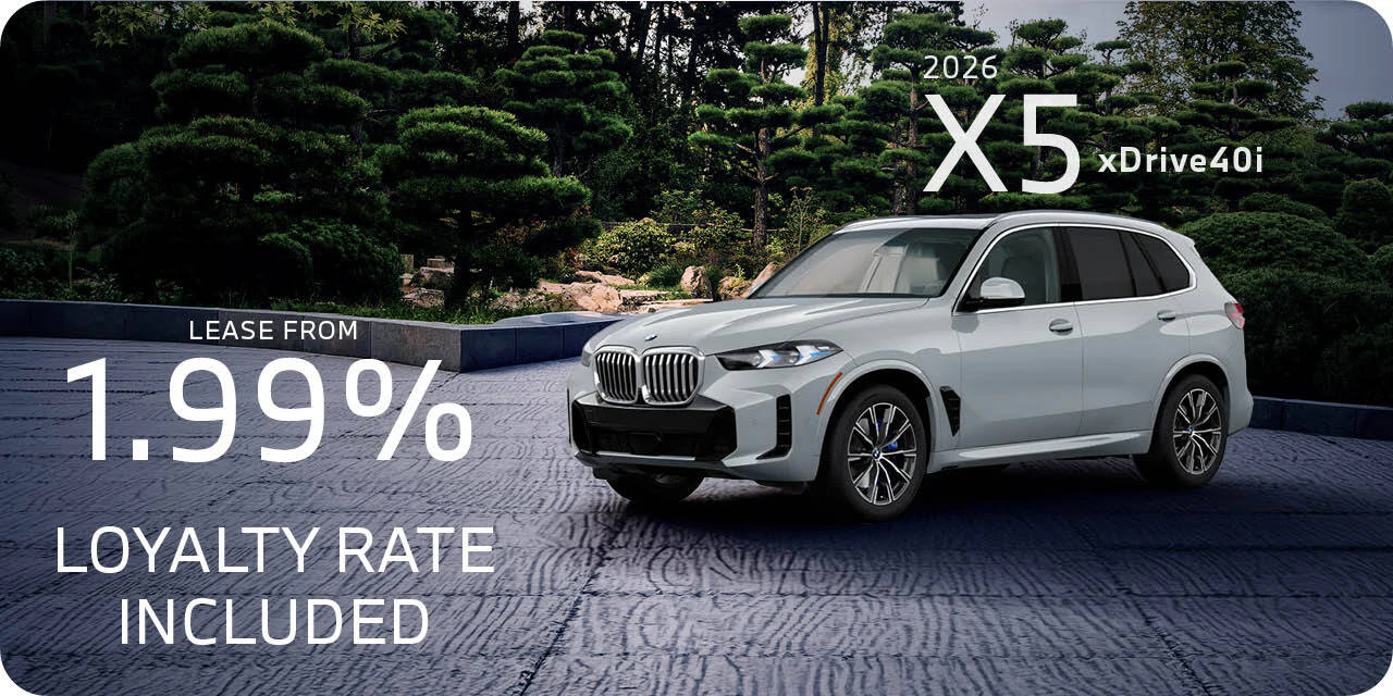 2026 X5 xDrive40i | Lease from 1.99%