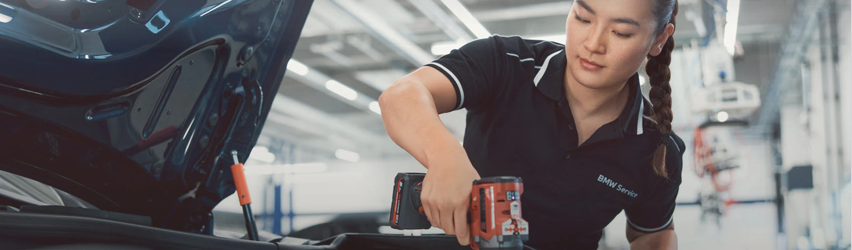 Your benefits at a glance.
Proactive
Quality and expertise
Large service network
Original BMW Parts
Comprehensive service offering