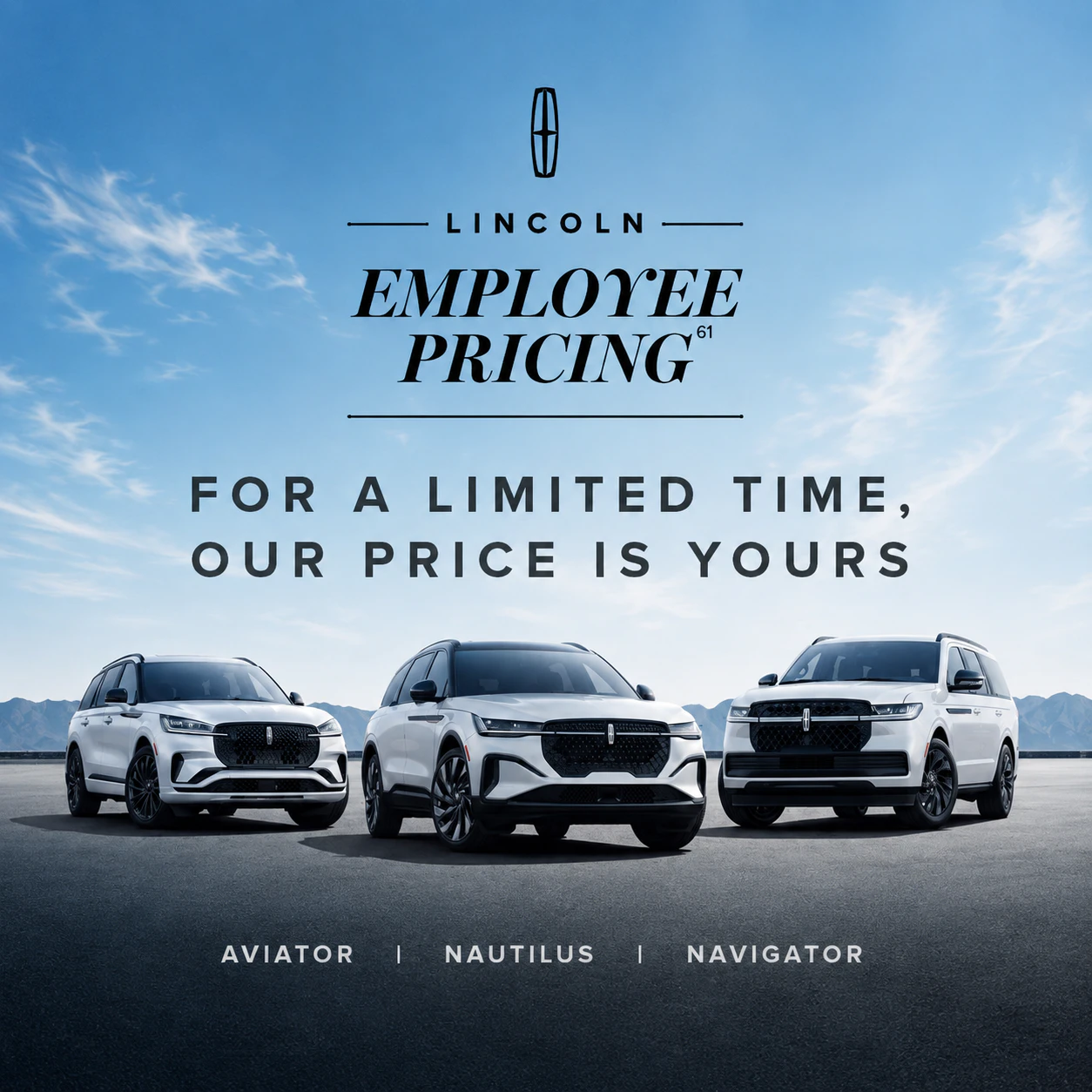 Lincoln Employee Pricing