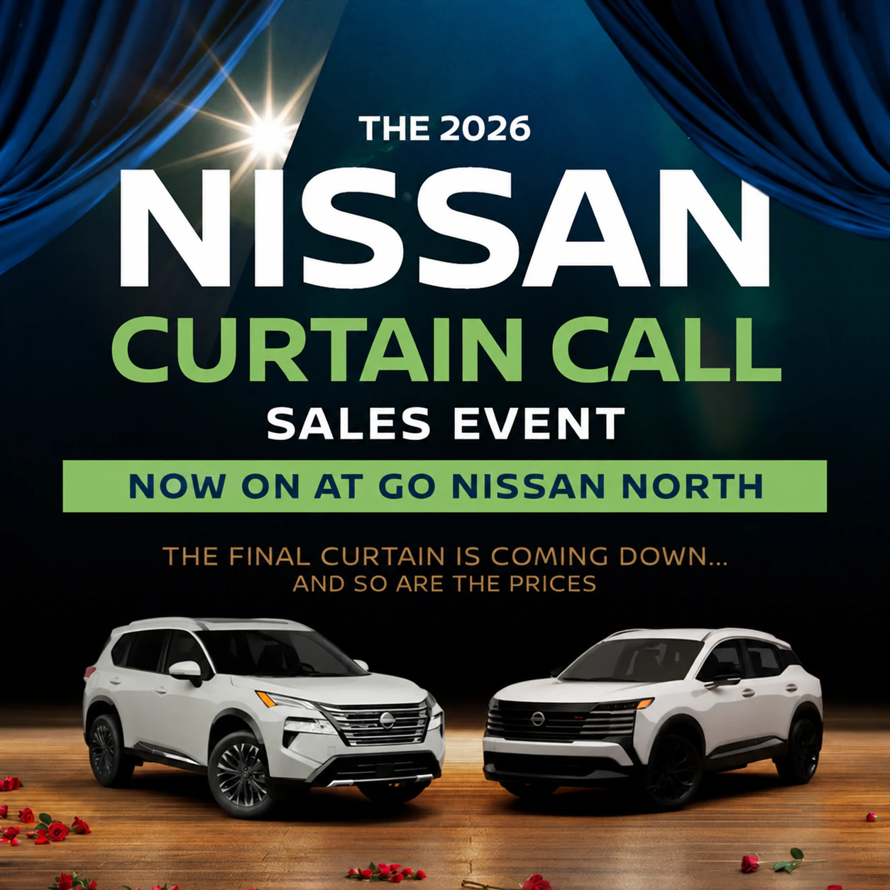 2026 Nissan Curtain Call Sales Event Sept 10 - 30