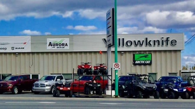 Photo of the outside of the Aurora Dodge dealership