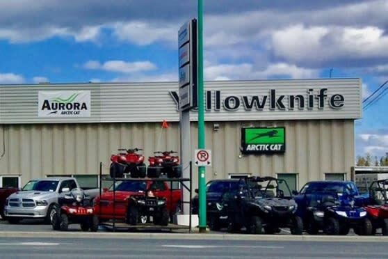 Photo of the outside of the Aurora Dodge dealership