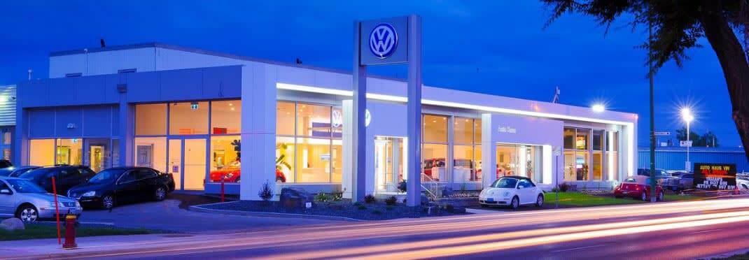Photo of the outside of the Go Auto Haus Volkswagen dealership