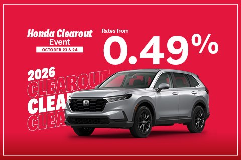 Go Honda and St Albert Honda Clearout event