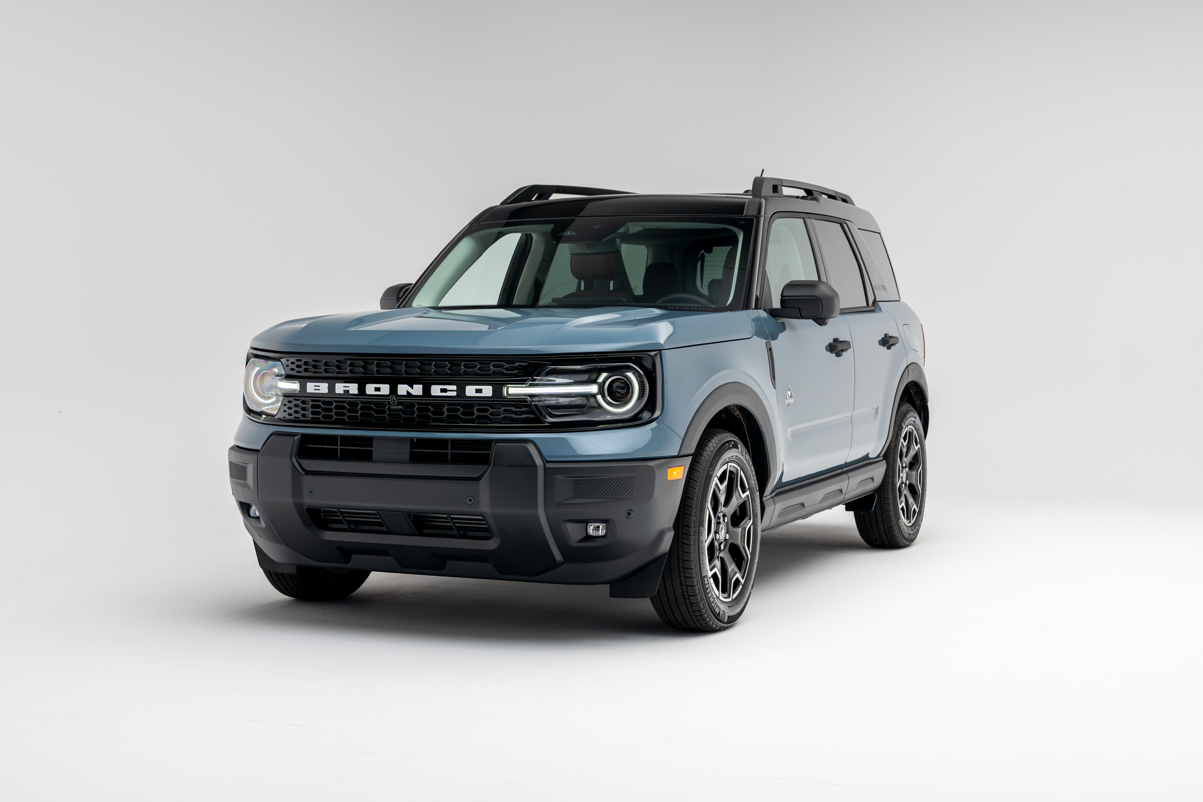 Ford Bronco front 3/4 view