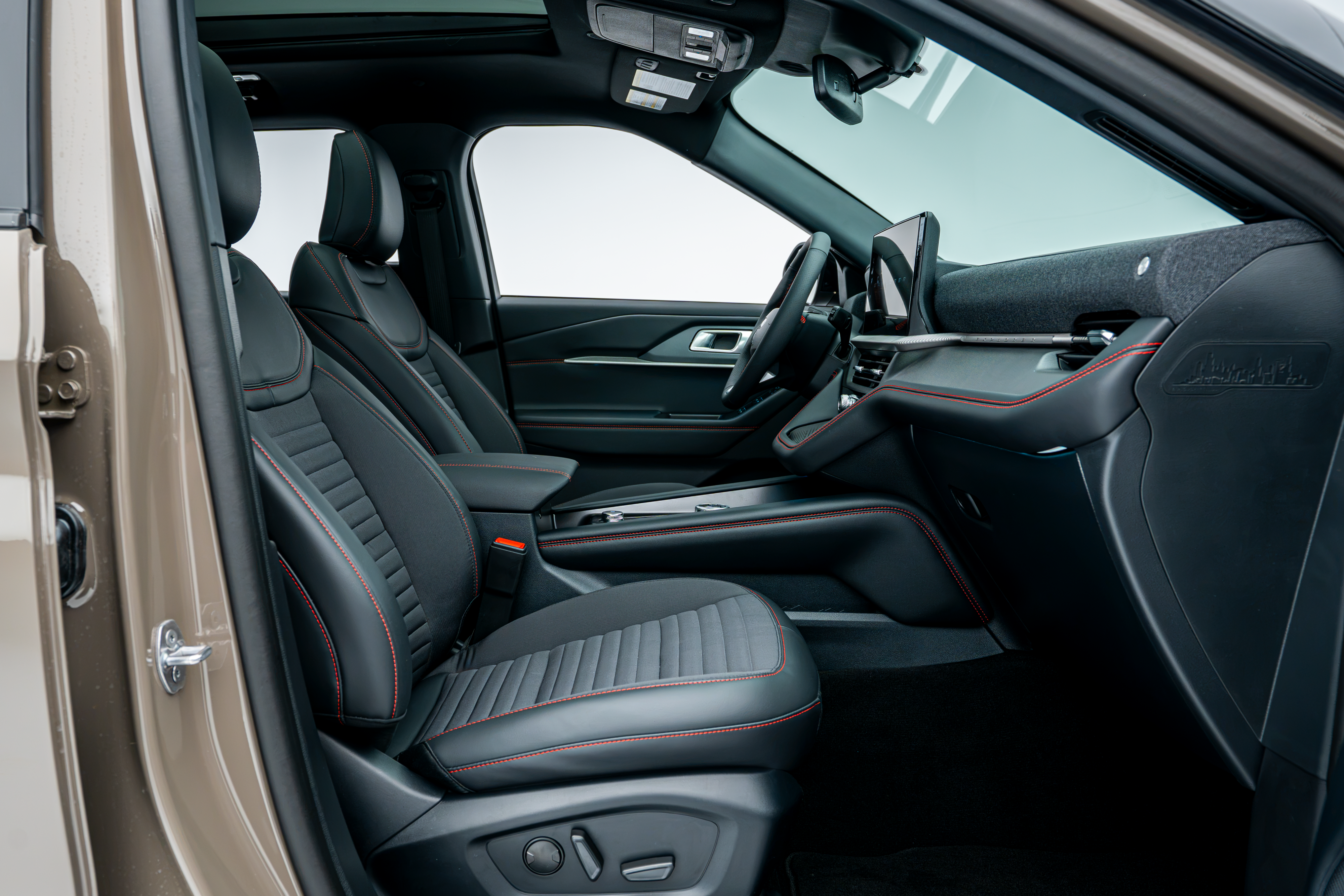 2026 Ford Explorer ST-Line passenger entry