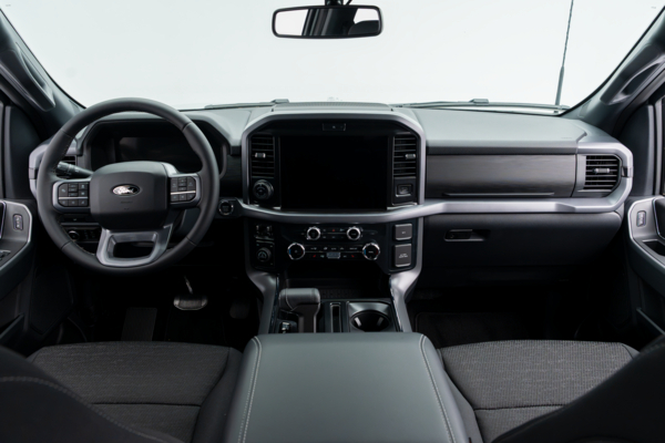 2026 Ford F-150 XLT dashboard and steering wheel interior view