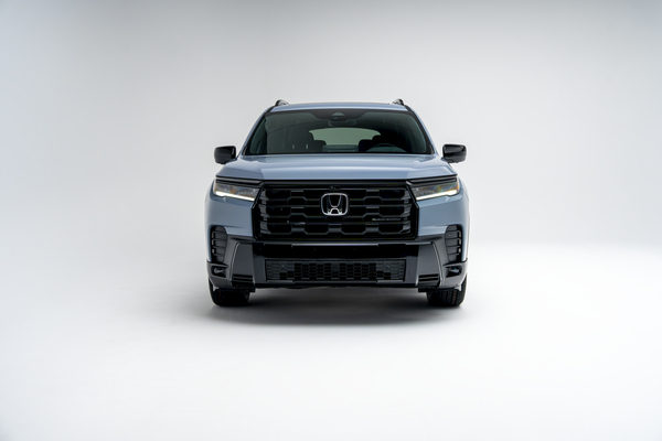 2026 Honda Pilot front view on white background
