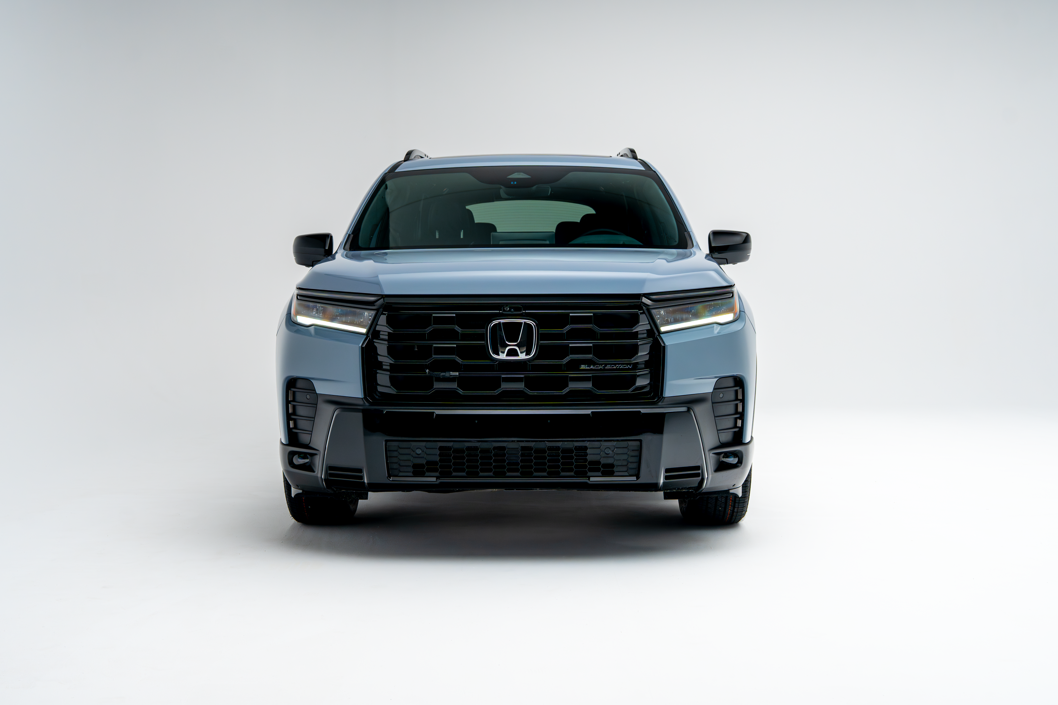 2026 Honda Pilot front view on white background