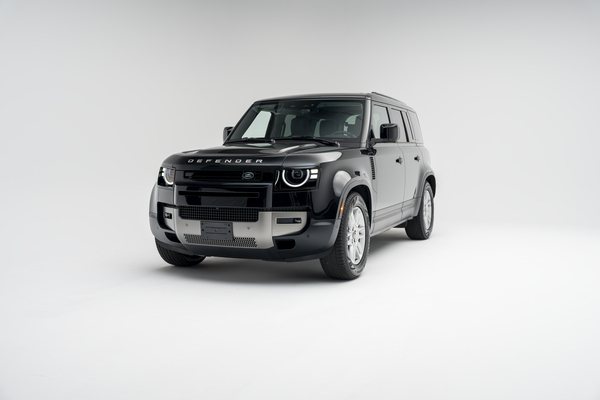 2026 Land Rover Defender 110 S front three-quarter exterior view