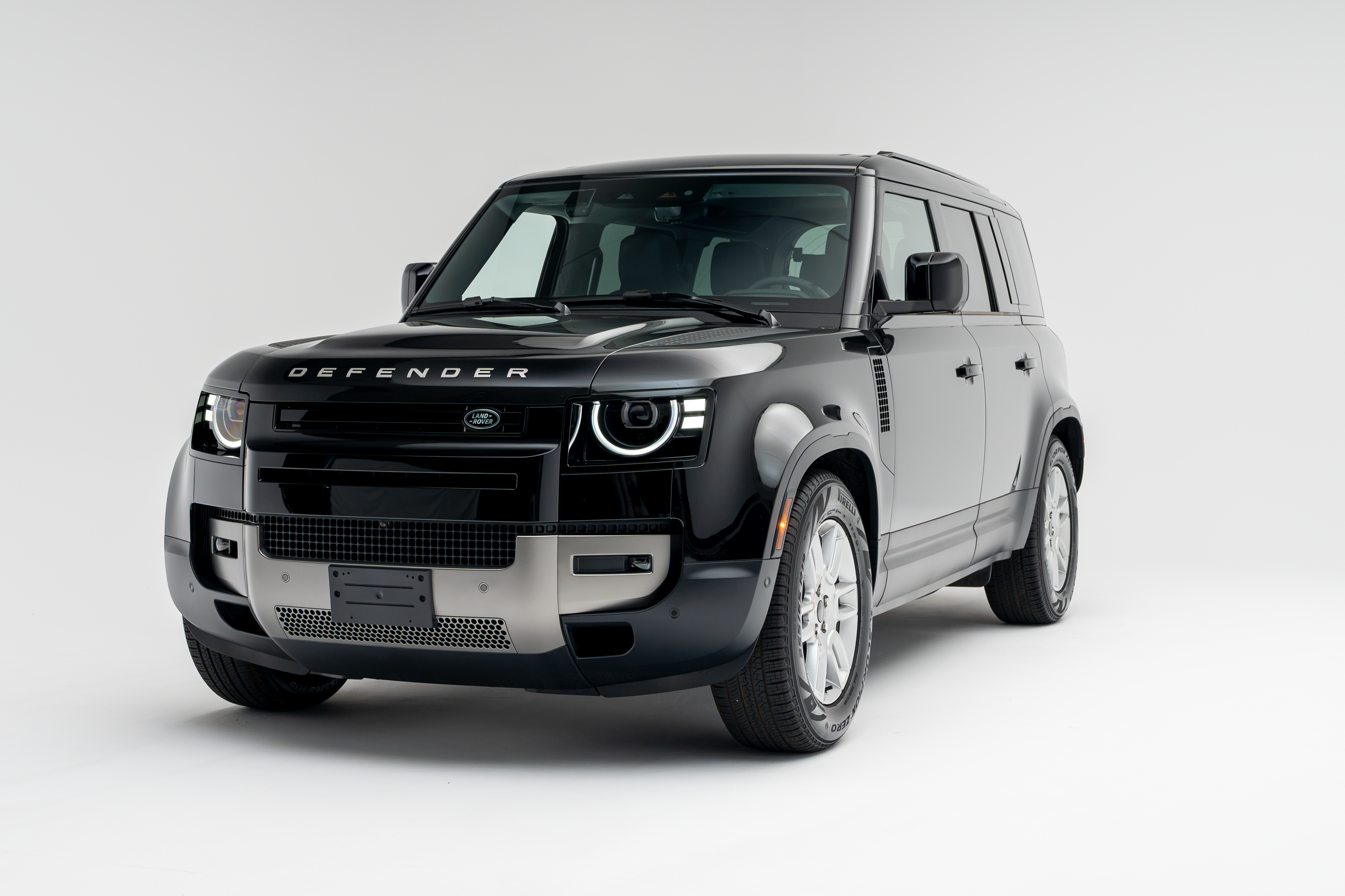 2026 Land Rover Defender 110 S front three-quarter exterior view
