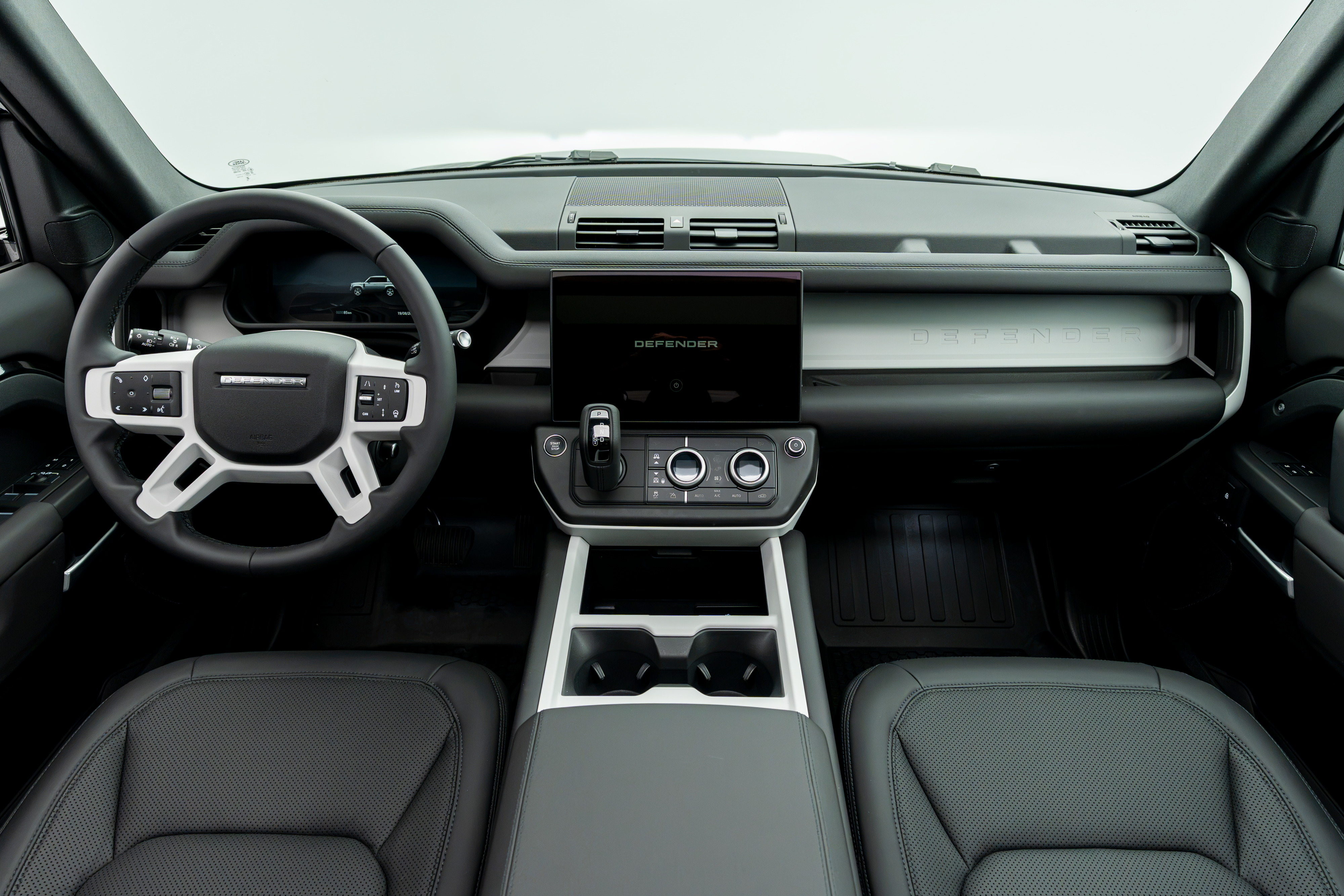 2026 Land Rover Defender 110 S cockpit view