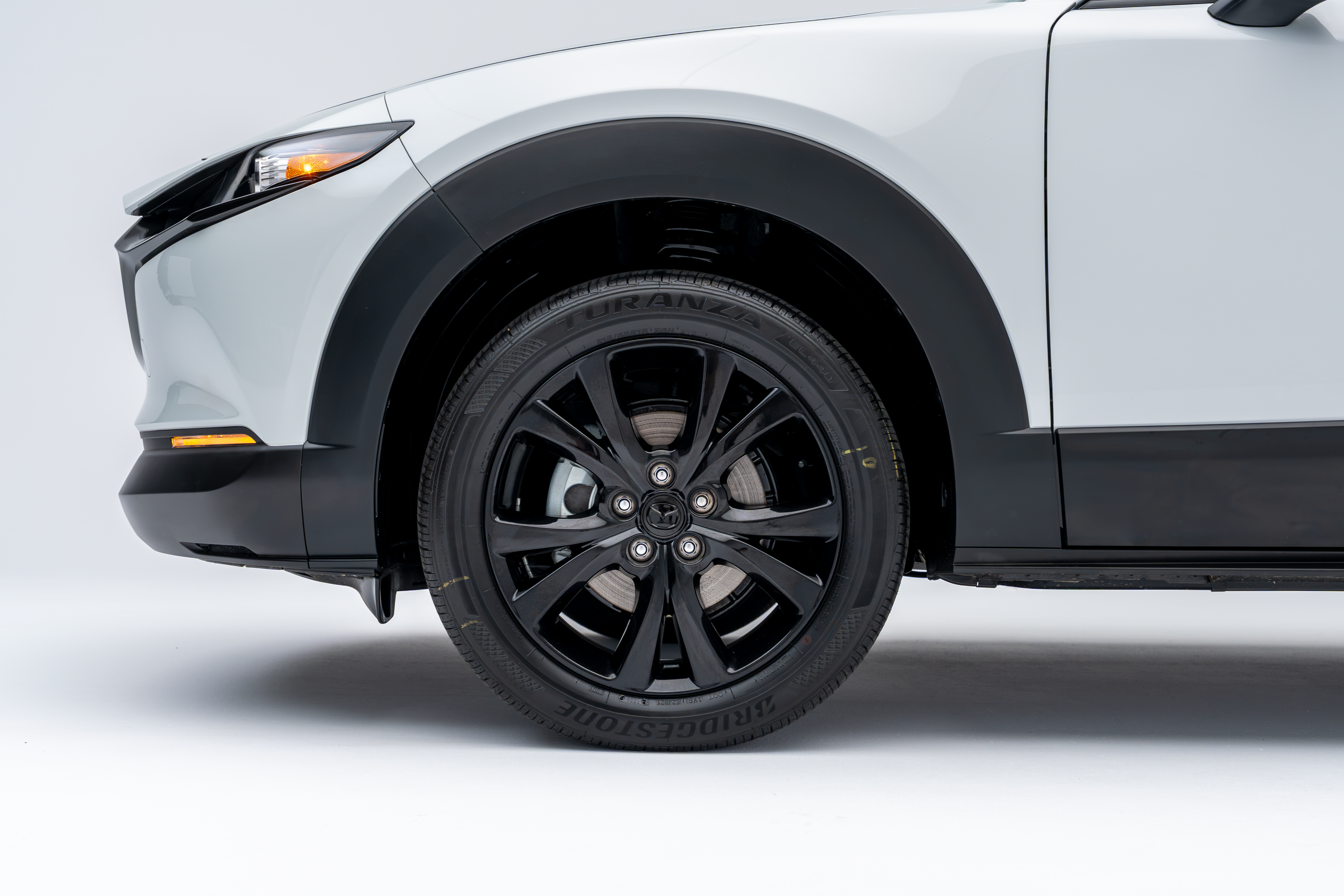 2026 Mazda CX-30 GS with black alloy wheel and tire detail