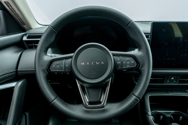 2026 Mazda CX-5 steering wheel.