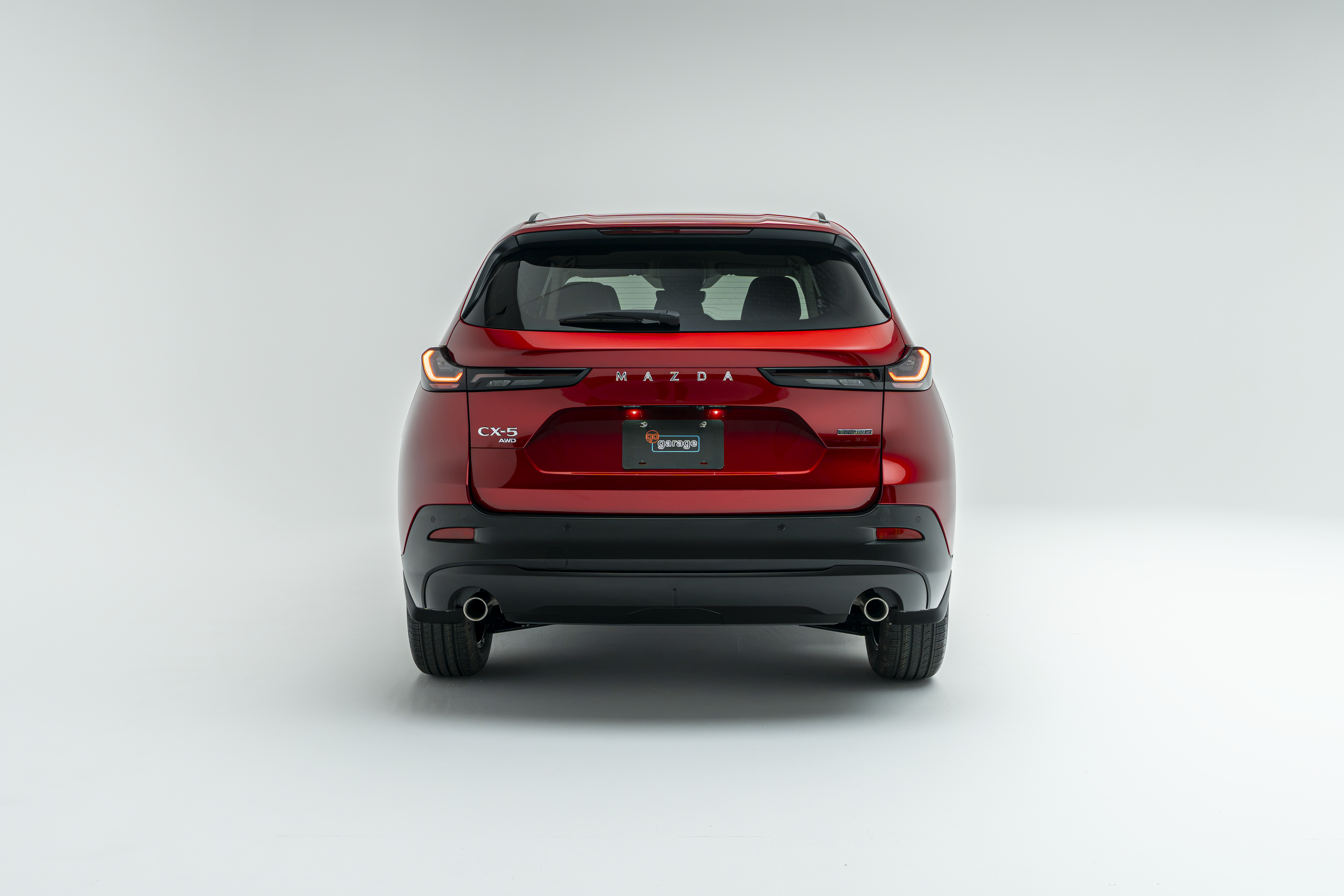 Rear view of the 2026 Mazda CX-5.