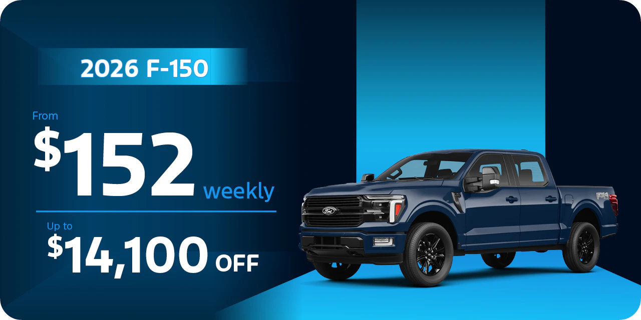 2026 F-150 | From $152 Weekly & Up to $14,100 Off