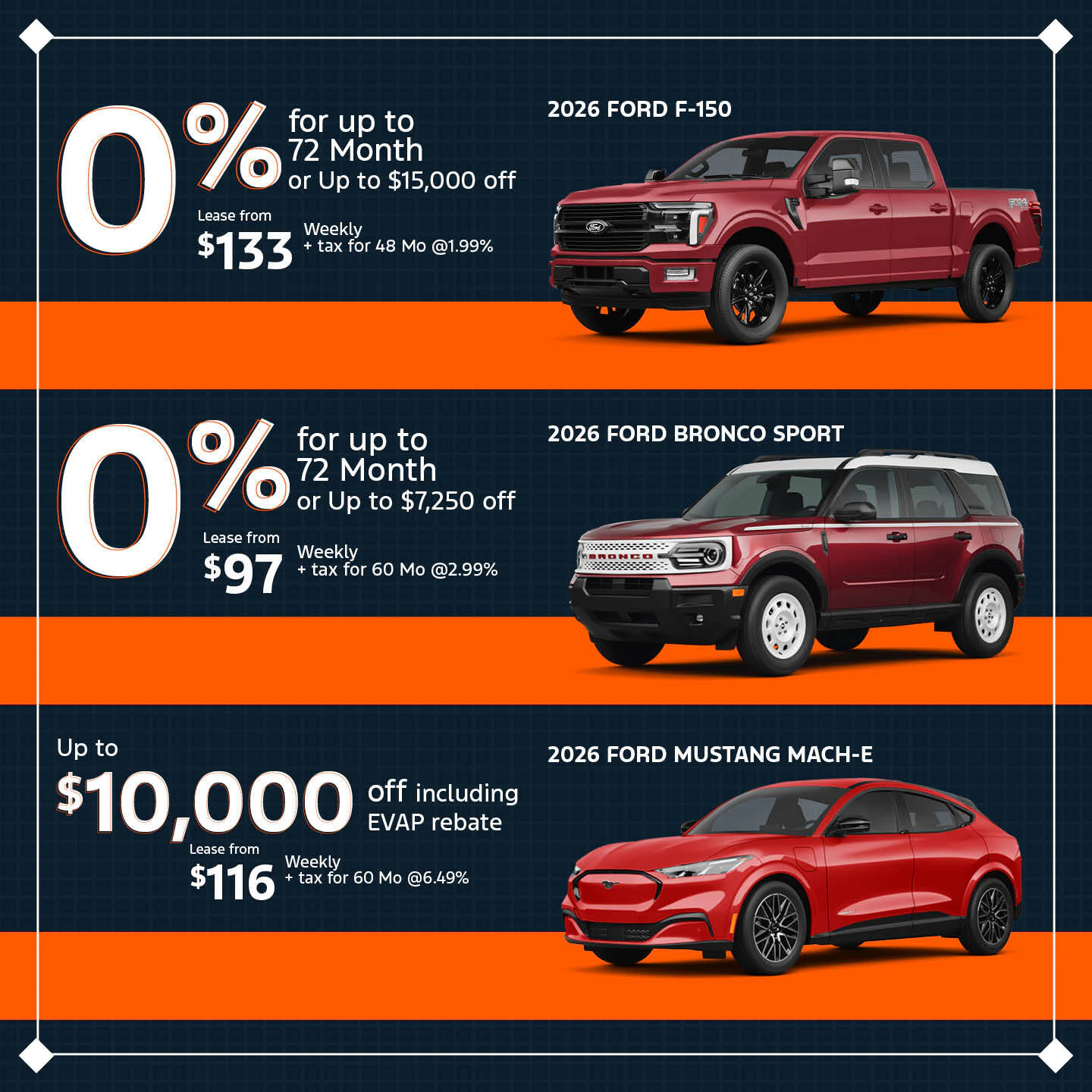 Dams Ford Demo Sale 2026 Inventory Clear Out