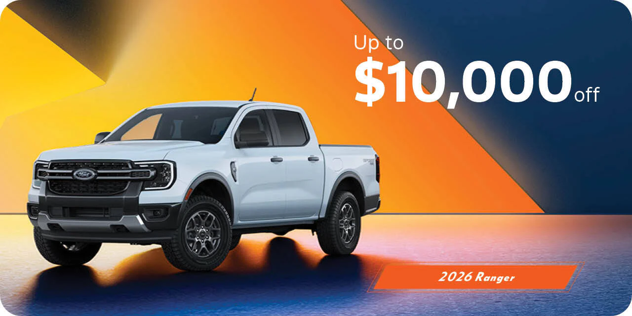 2026 Ranger| Up to $10,000 Off or from $107 Weekly