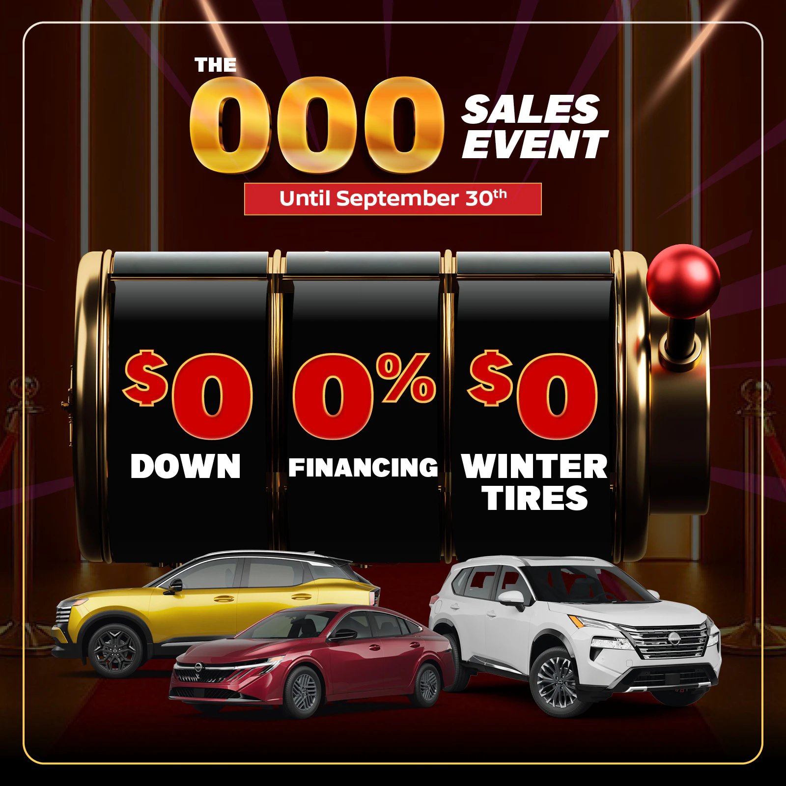 Go Nissan South Triple 0 Sale, On Now!