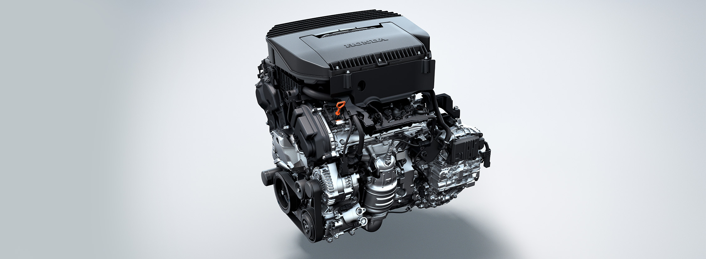 2026 Honda Pilot engine graphic.