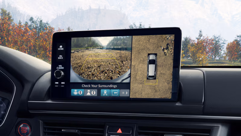 2026 Honda Pilot camera and 360-degree camera.