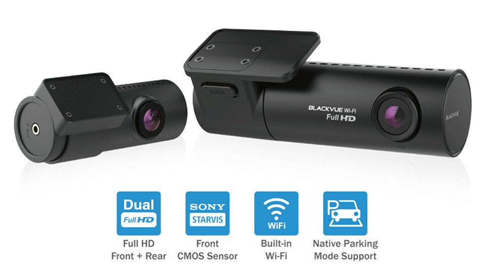 Image of DUAL FULL HD WI-FI DASHCAM product