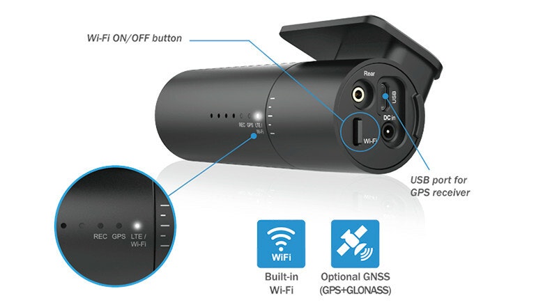 Image of the DR590X-2CH product's built-in Wi-Fi feature indicator