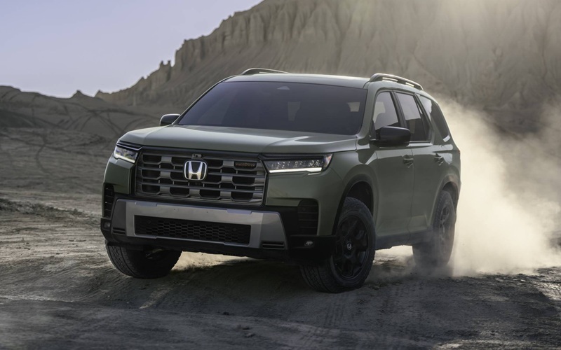 2026 Grey Honda Pilot