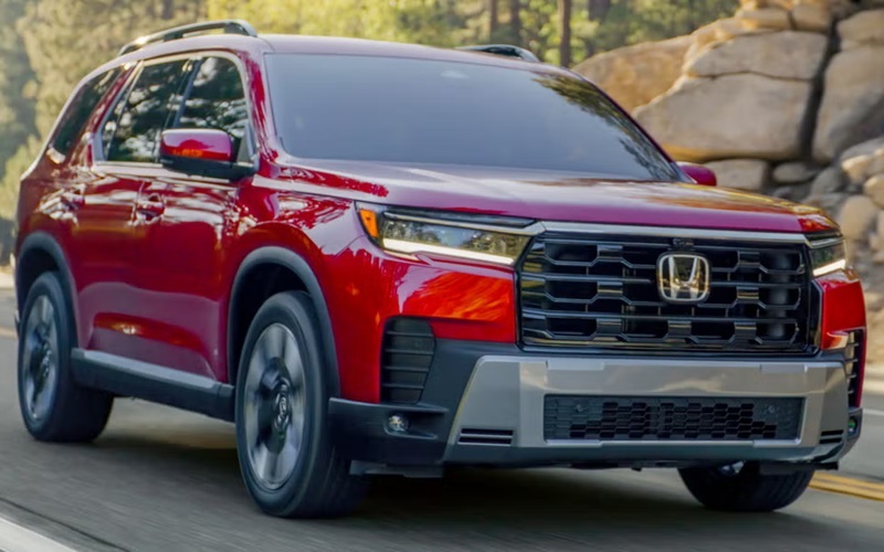 2026 Red Honda Pilot