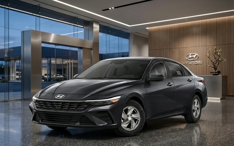 2026 Black Hyundai Elantra