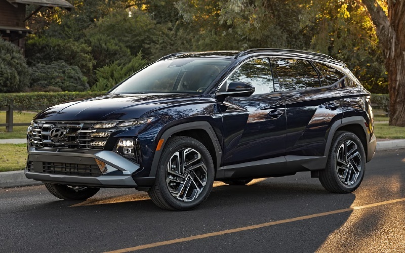 2026 Blue Hyundai Tucson