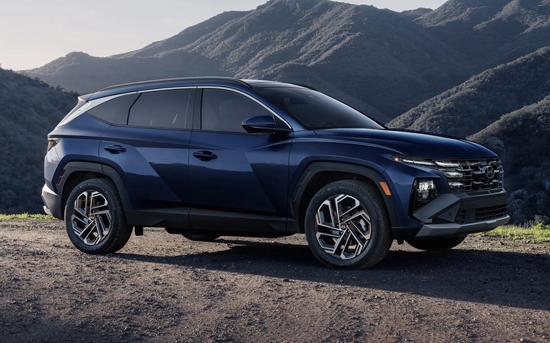 2026 Blue Hyundai Tucson