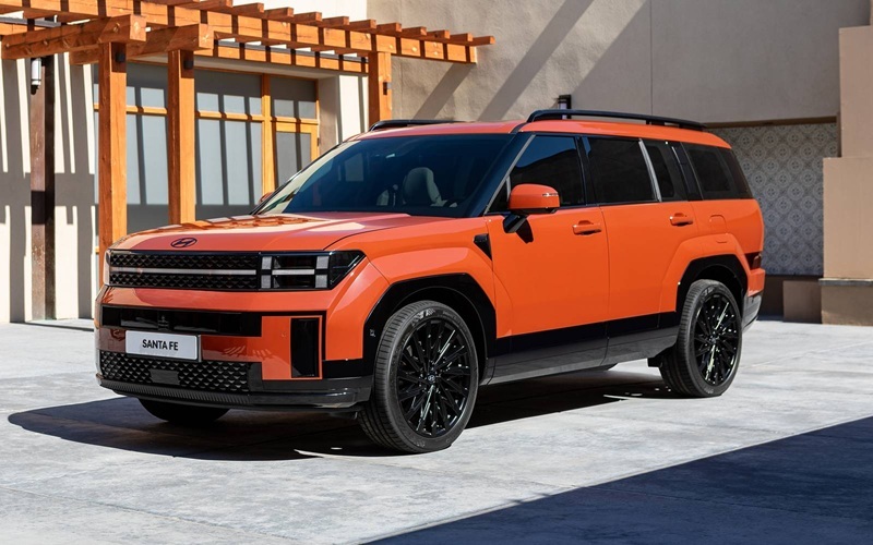 2026 Orange Hyundai Santa Fe
