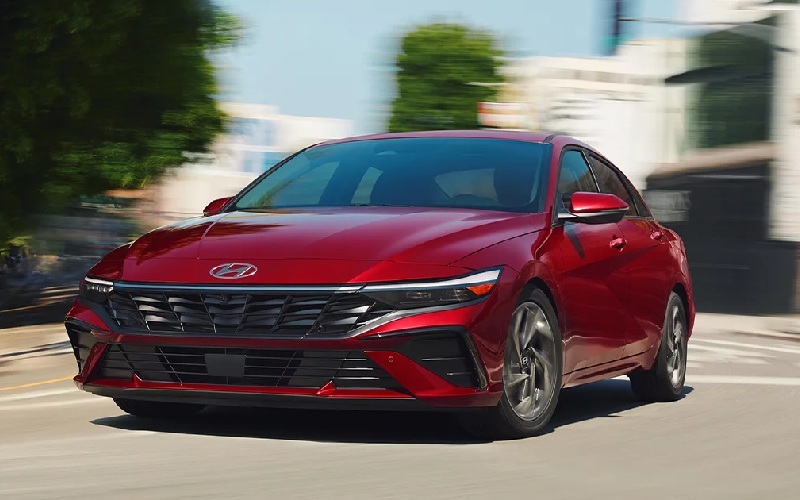 2026 Red Hyundai Elantra