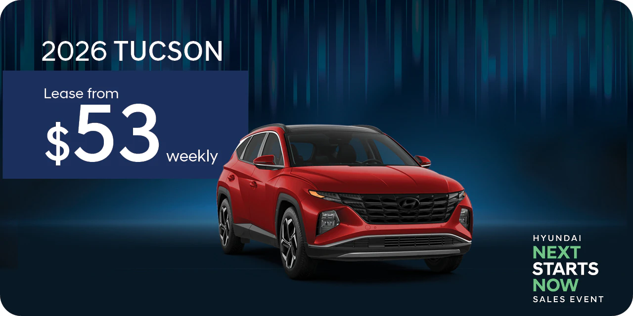 Northstar Hyundai: Lease a 2026 Tucson from $53 weekly