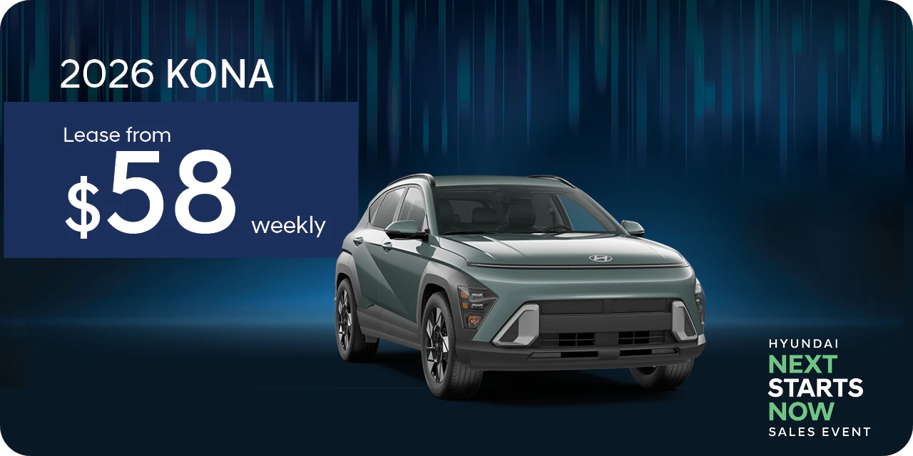 Northstar Hyundai: Lease a 2026 Kona from $58 weekly
