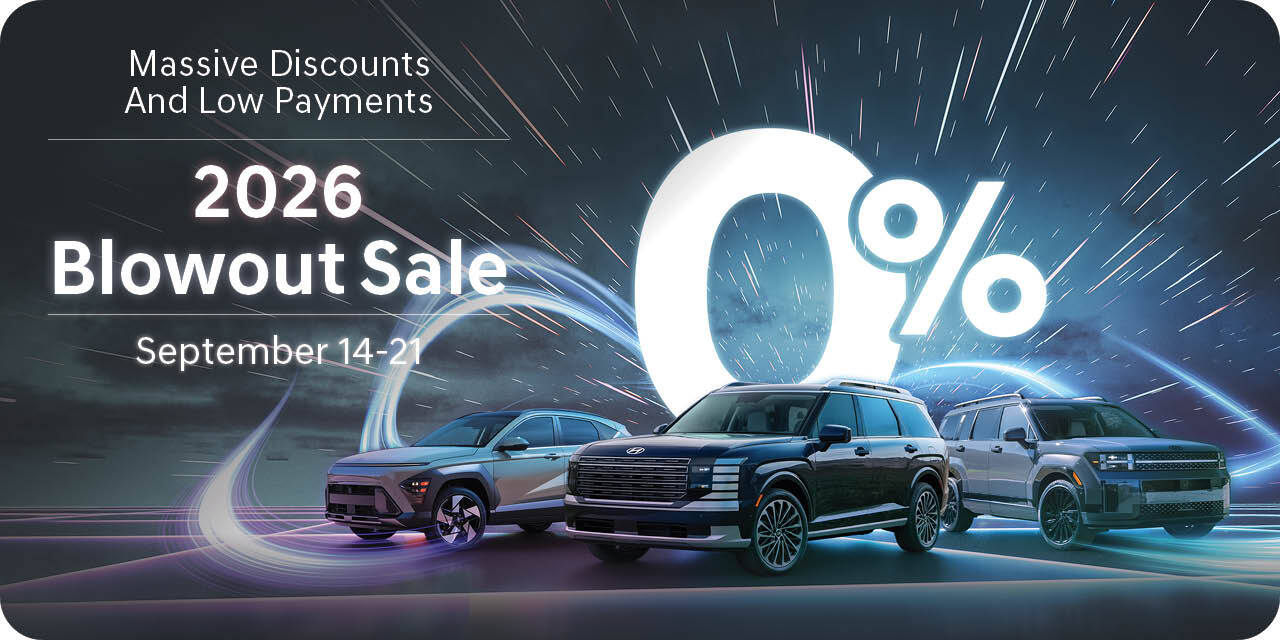 Northstar Hyundai 2026 Blowout Sale: Get massive discounts and low payments from September 14-21, 2026