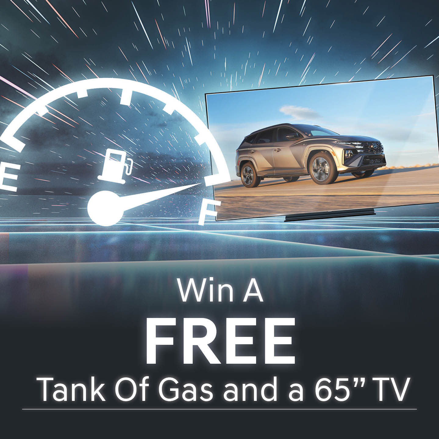 Northstar Hyundai 2026 Blowout Sale: Win a free tank of gas and a 65" TV