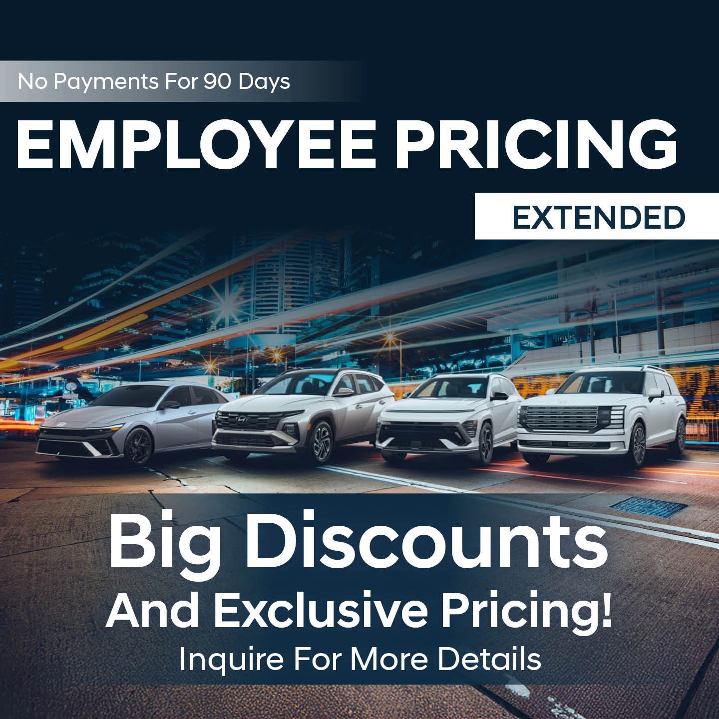 Employee Pricing Extended