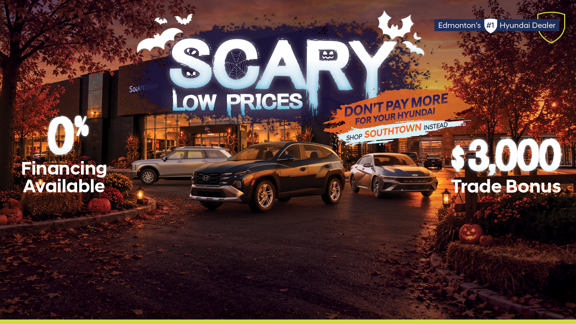 Scary Low Prices | 0% Financing Available | $3,000 trade bonus