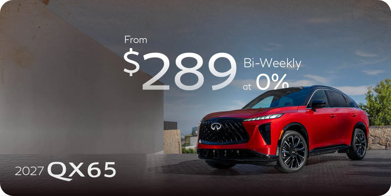 Infiniti QX65: Lease from $249 Biweekly