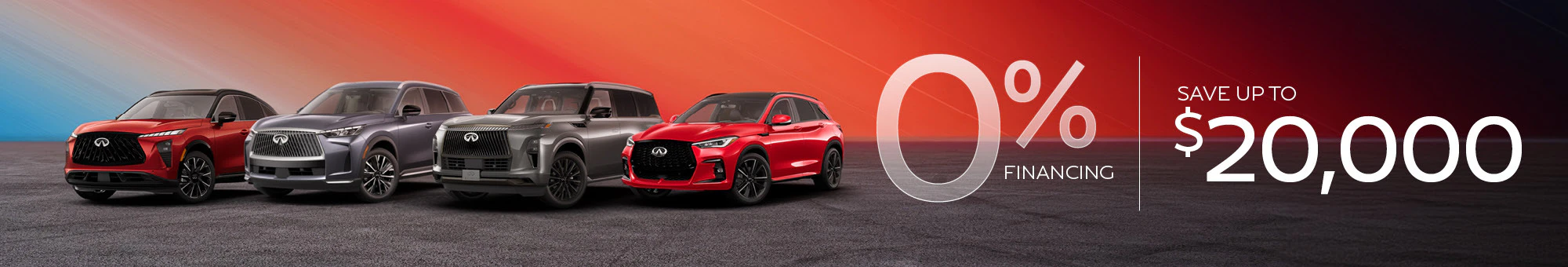 Infiniti South Edmonton's Model Line up with monthly offers. Featuring QX80, QX65, Qx60 and QX50