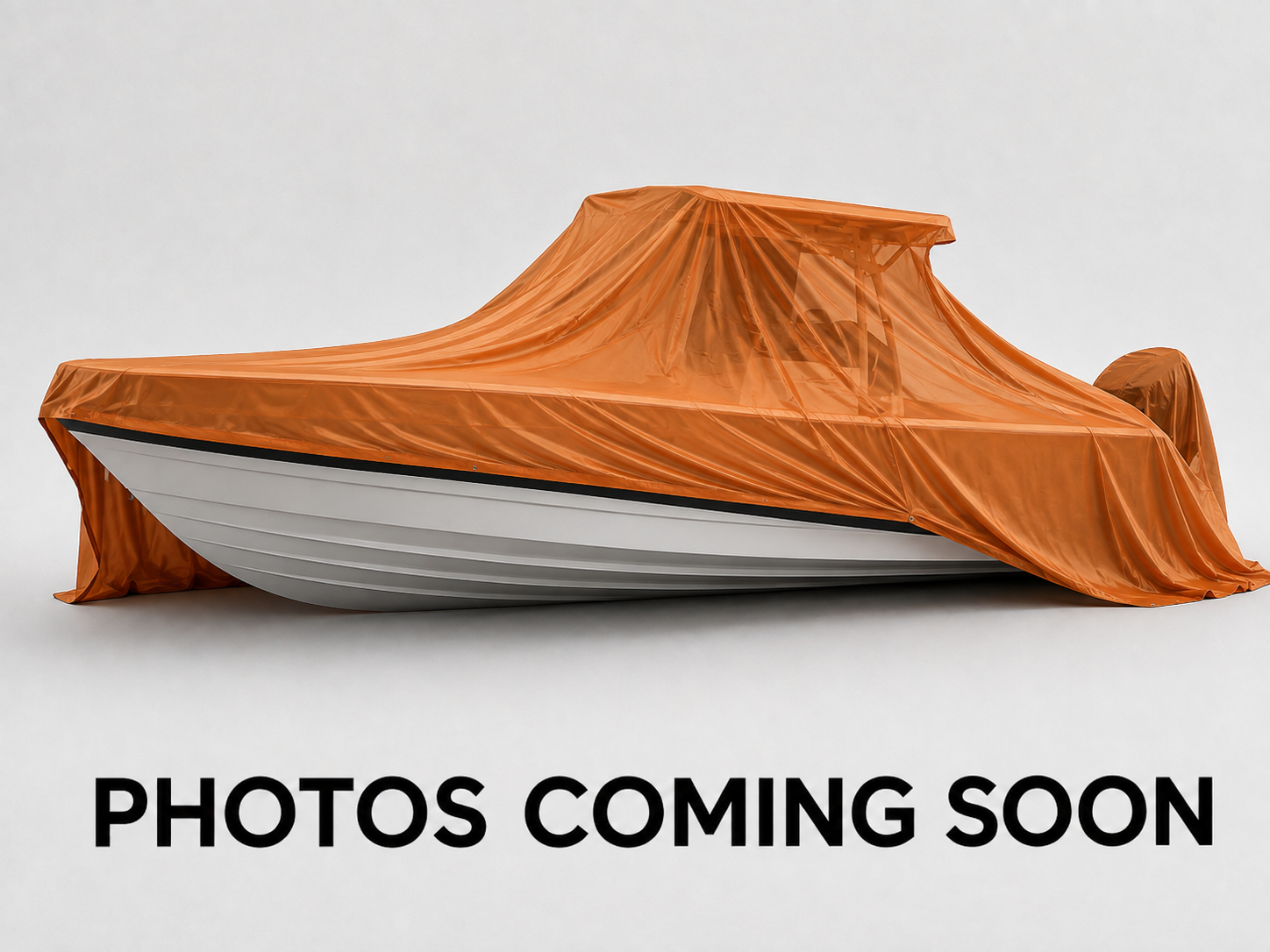 Photo of fishing boat with coming soon text.
