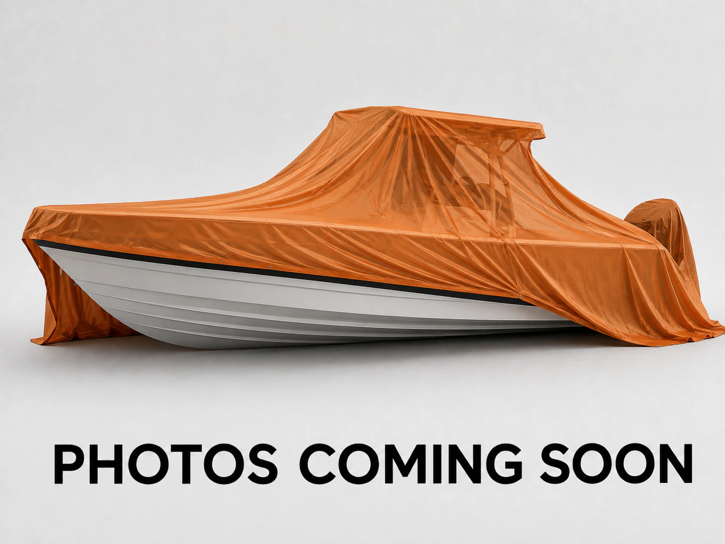 Photo of fishing boat with coming soon text.