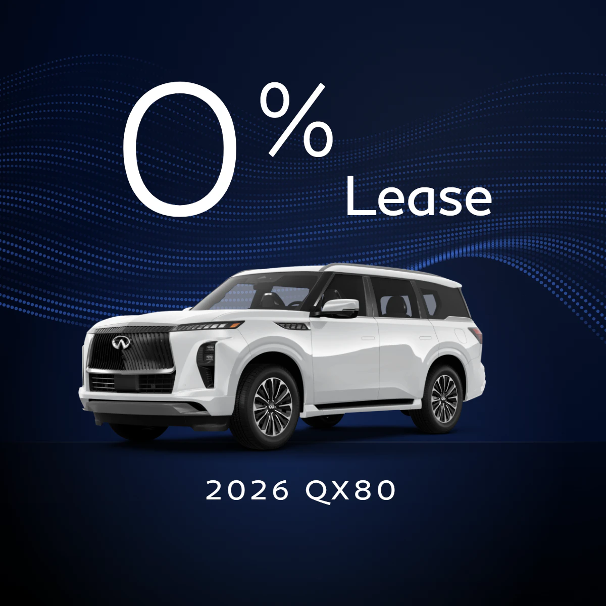 2026 QX80 | $20,000 Off | 0% Lease Rate