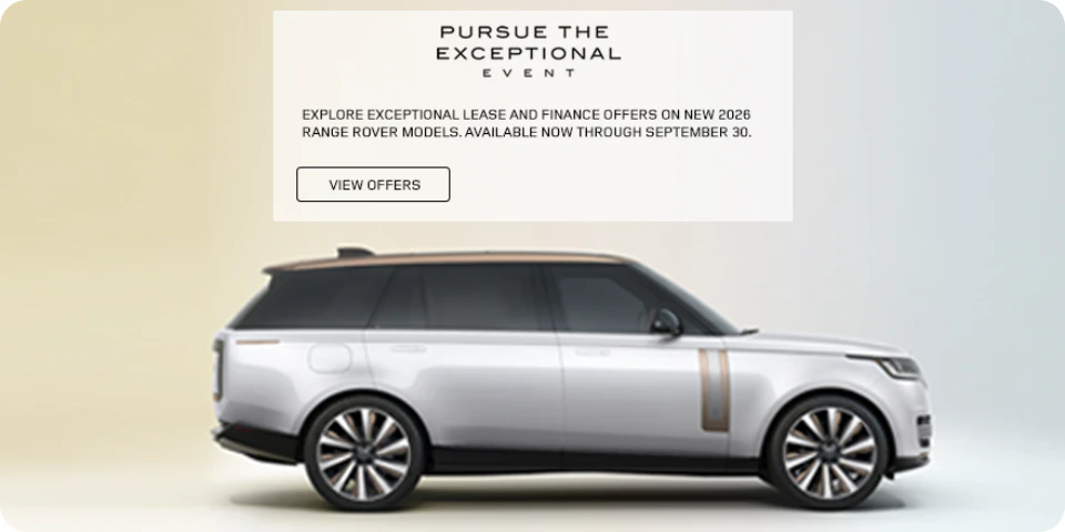 Range Rover September 2026 Offers