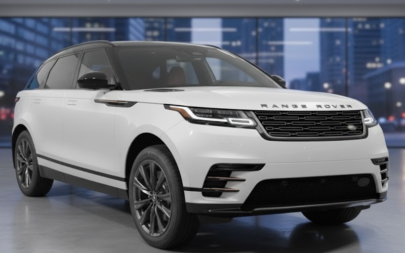 2025 White Range Rover Velar