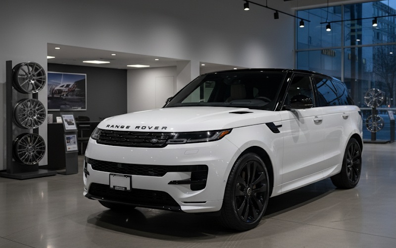 2025 White Range Rover Sport