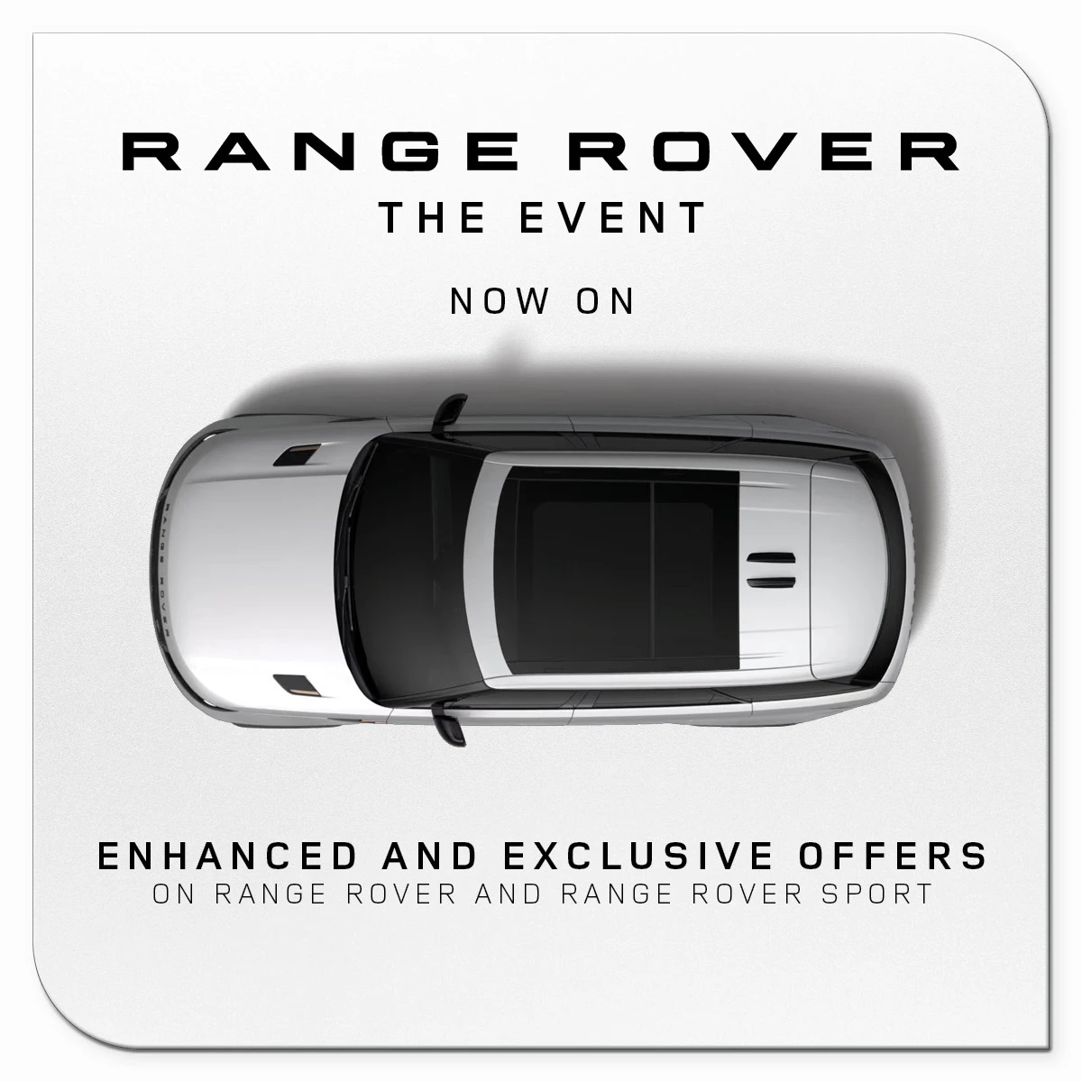 Land Rover Calgary Range Rover The Event | Until Oct. 28
